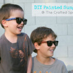 DIY Painted Sunglasses