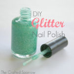 DIY Glitter Nail Polish