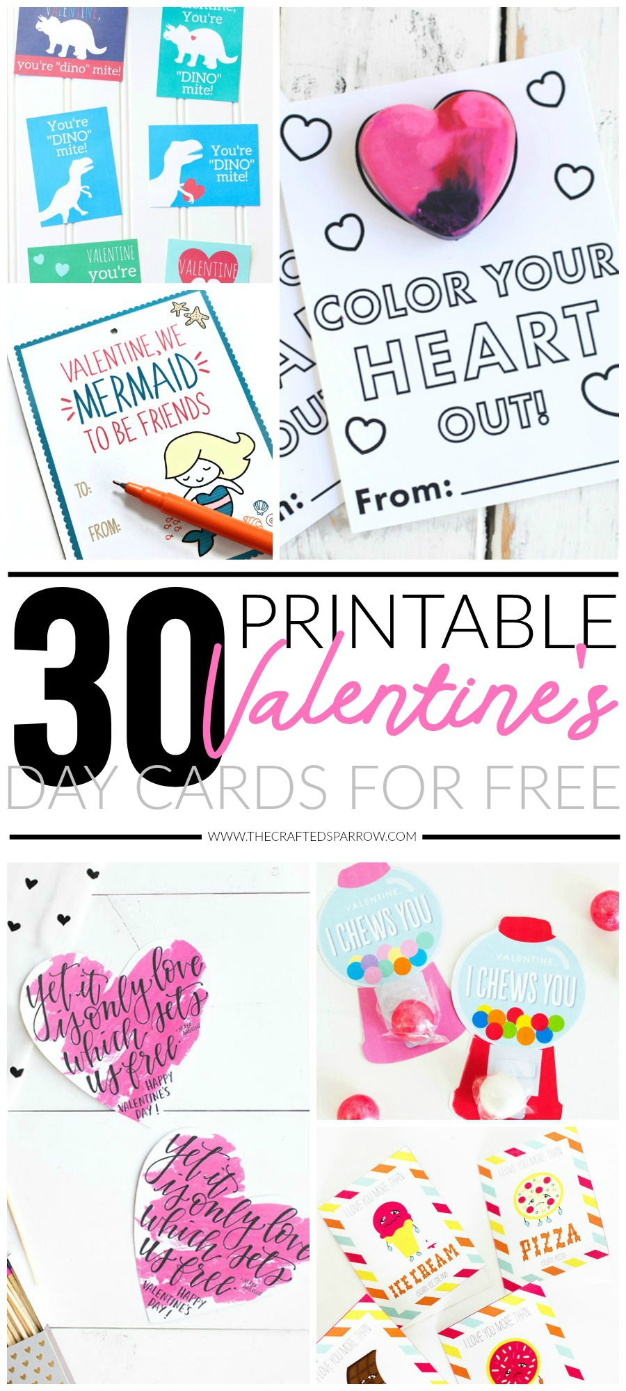 printable valentine day cards