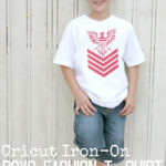 Cricut Iron-on Boys Fashion T-Shirt