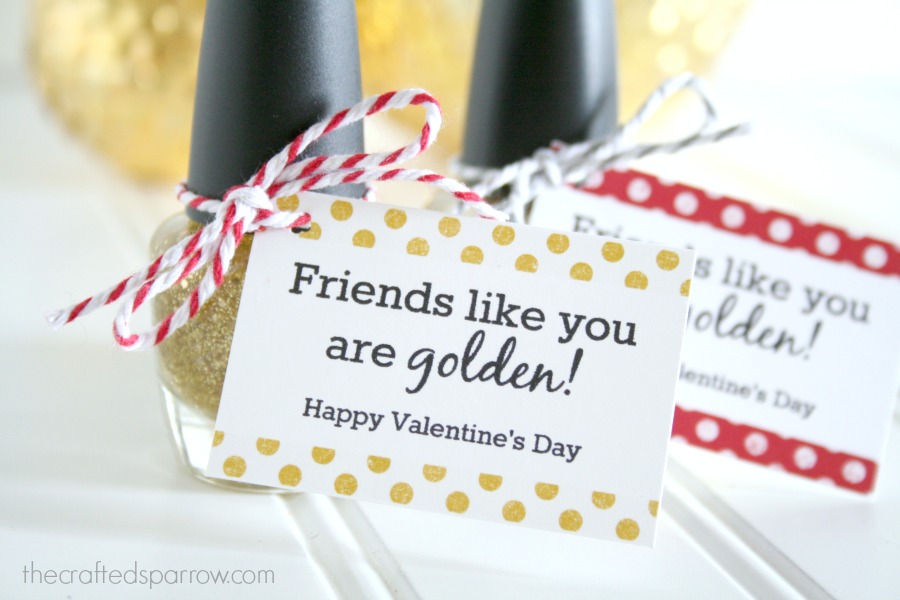 Michelle Paige Blogs Nail Polish Valentine Printables