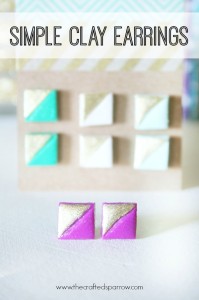 Simple-Clay-Earrings