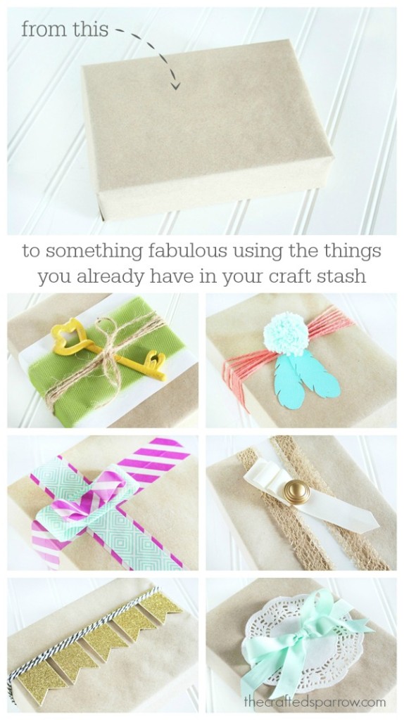 Last Minute Gift Wrapping Ideas