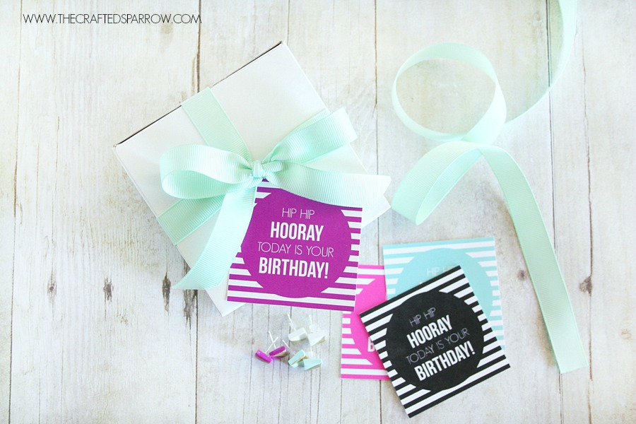 free printable birthday tags 2 the crafted sparrow