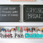 DIY Sheet Pan Chalkboards