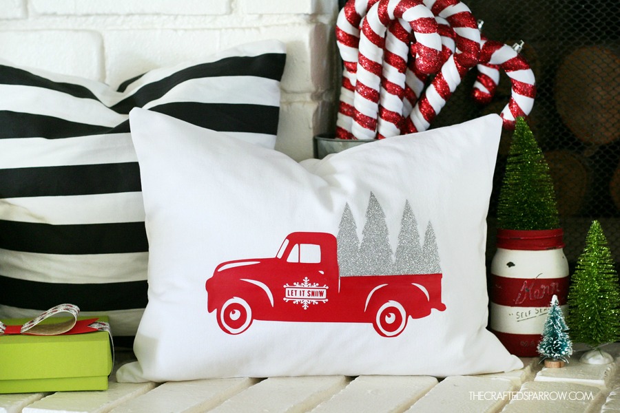 How To Make A Christmas Advent Pillow