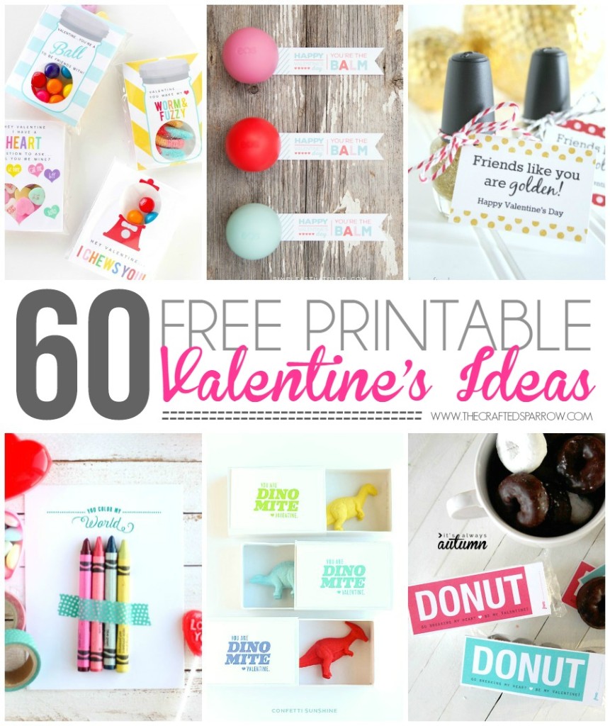 60 Free Printable Valentine's