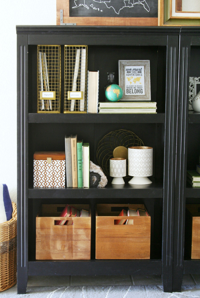 Helpful Tips for Styling Bookshelves