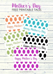 Mother's Day Free Printable Tags