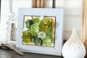 Framed Paper Succulents