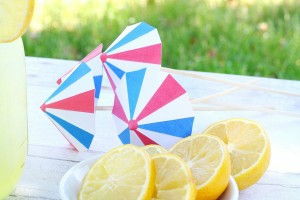 Patriotic Drink Umbrellas Printables