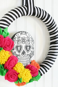 Sugar Skull Wreath