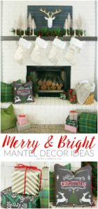 Merry & Bright Holiday Mantel