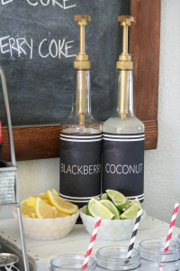 Make any party or gathering a hit with a make it yourself Coca-Cola Soda Bar!