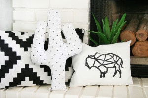 DIY Cactus Pillow