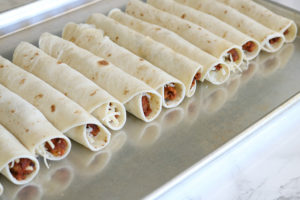 Bean & Chorizo Taquitos