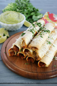 Bean & Chorizo Taquitos