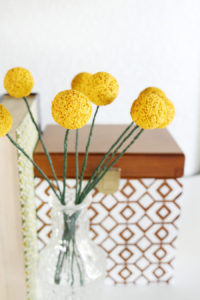 DIY Billy Ball Floral Stems