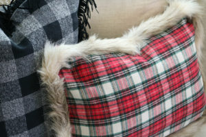 DIY Flannel Christmas Pillows