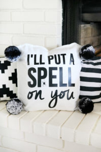 DIY Halloween Pillow