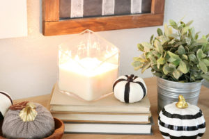 Black & White Easy Fall Decor