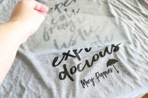 DIY Disney Mary Poppins T-Shirt