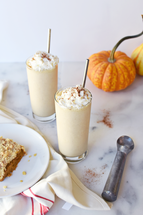 Thanksgiving Leftover Pumpkin Pie Shake