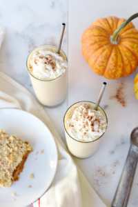 Thanksgiving Leftover Pumpkin Pie Shake