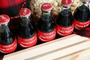 Coca-Cola Christmas Gift Basket Idea