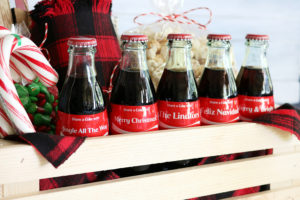 Coca-Cola Christmas Gift Basket Idea