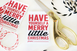 Coca-Cola Christmas Gift Basket Idea + Free Printable Christmas Gift Tags