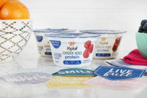 #LiveFull with Yoplait Greek 100 Protein + Free Printable Inspirational Notes