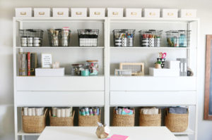 Simple & Stylish Craft Studio Organization