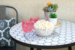 Black & White Spring Porch Refresh