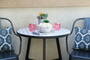 Black & White Spring Porch Refresh