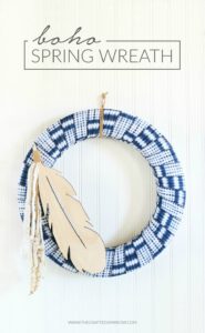 Boho Spring Wreath