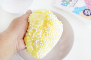 Lemonade Scented Floam Slime