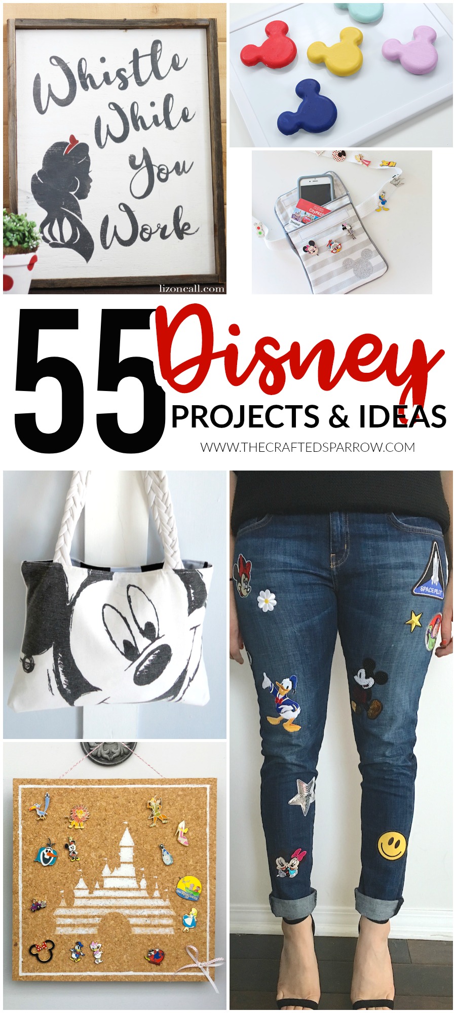 Mickey Mouse Craft Ideas: [Easy] Disney Park Ticket Keepsake - A