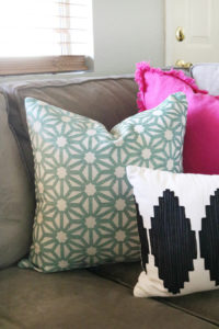 Family Room Refresh - BHGLiveBetter Throw Pillow from Walmart