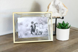 Family Room Refresh - BHGLiveBetter Gold Frame from Walmart