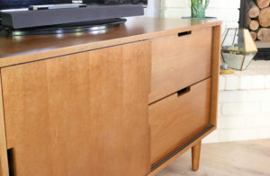 Family Room Refresh, Mid-Century Modern Credenza from Better Homes and Gardens