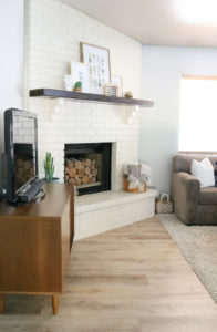 Family Room Refresh - Fireplace Decor