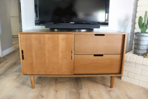 Family Room Refresh - BHGLiveBetter Mid-Century Modern TV Stand