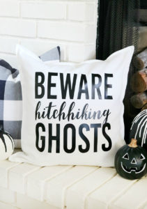 Disney Inspired Haunted Mansion Halloween Pillow