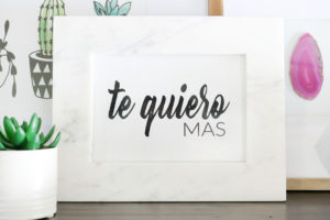 Te Quiero Mas Valentine's Day Printable 4