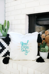 Easy Iron-On Throw Pillow in Under 15 Minutes