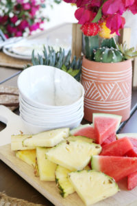 BHG Live Better marbled melamine berry bowls are perfect for outdoor entertaining.