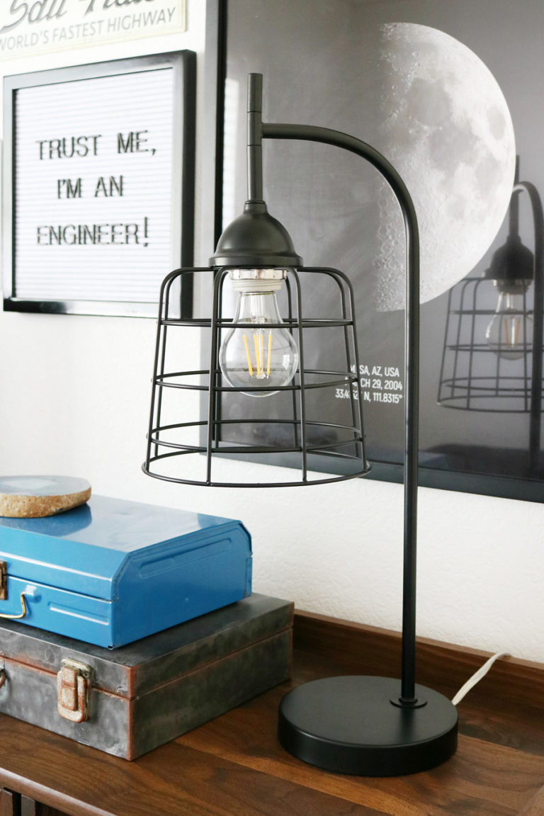 Teen Boy S Room Decor Vintage Inspired Cage Lamp The Crafted Sparrow   Teen Boys Room Decor Vintage Inspired Cage Lamp 768x1152 