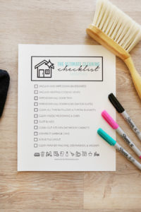 The Ultimate Cleaning Checklist - Montly Printable Checklists