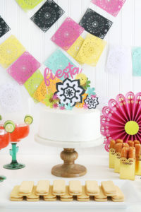 Easy DIY Fiesta Inspired Cake Toppers & Treat Bags